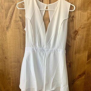 white romper size S